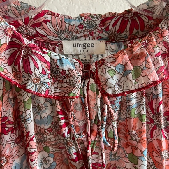 UMGEE Floral Print Midi Dress - Picture 5 of 6